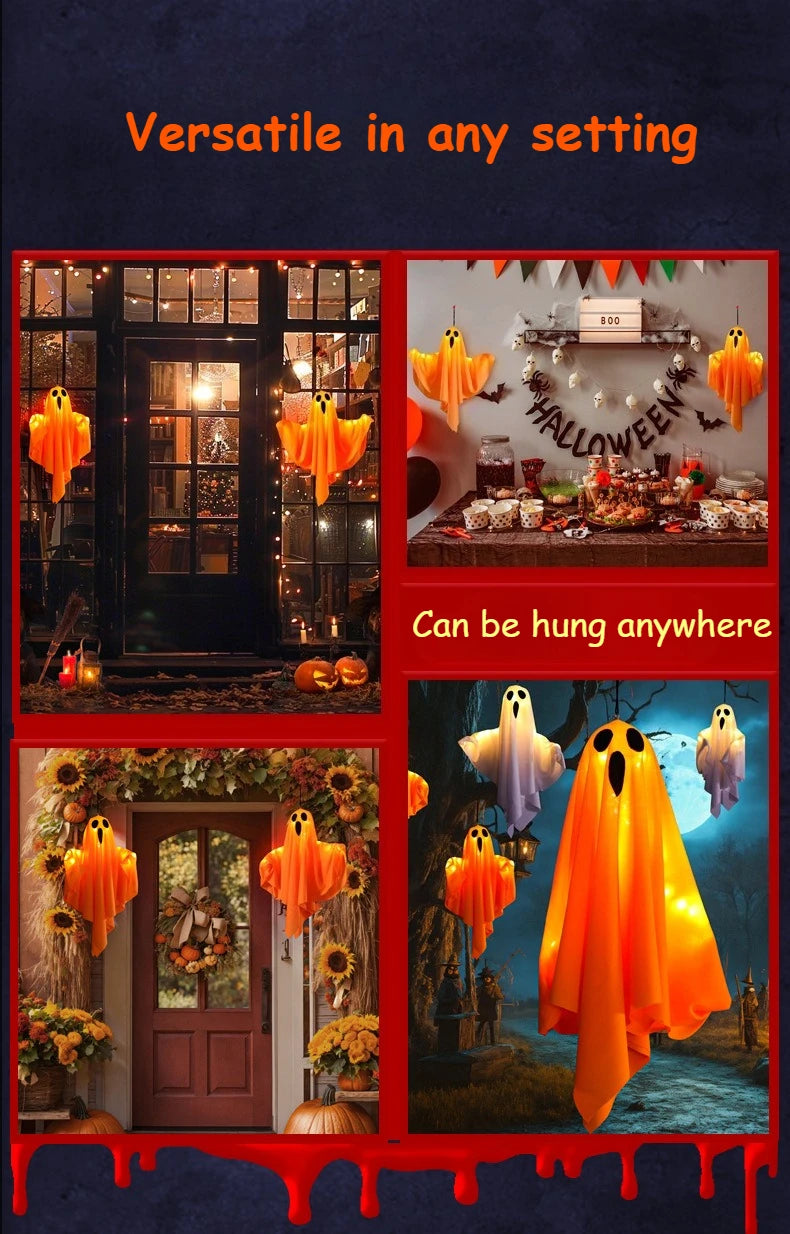 Świecący duch na HALLOWEEN