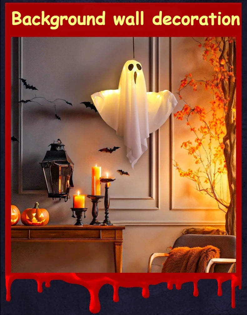 Świecący duch na HALLOWEEN