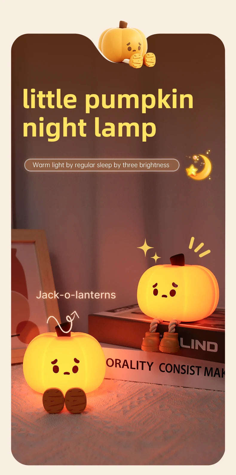 Lampka LED LittlePumpkin
