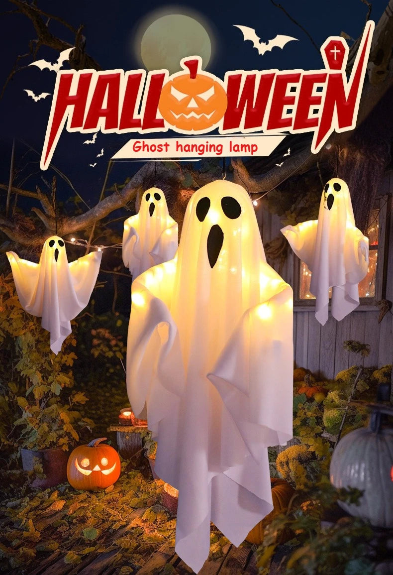Świecący duch na HALLOWEEN