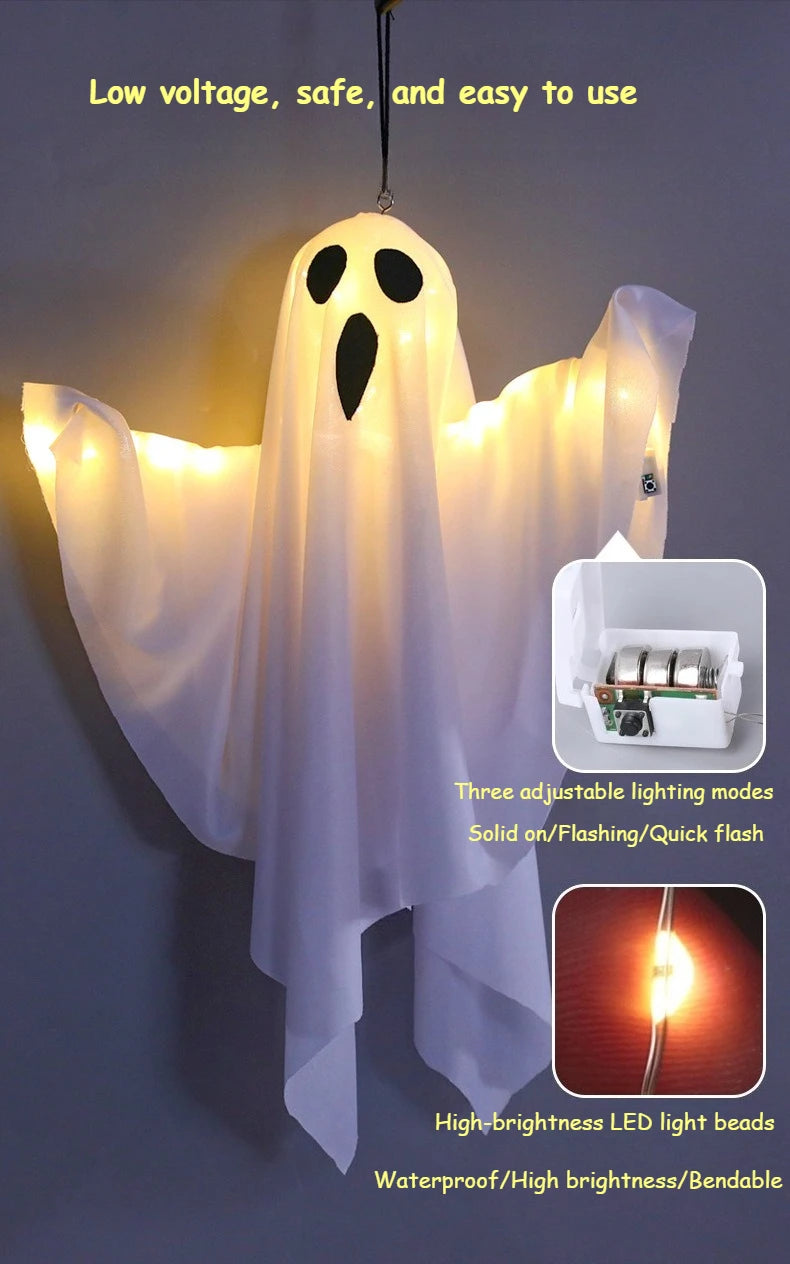 Świecący duch na HALLOWEEN