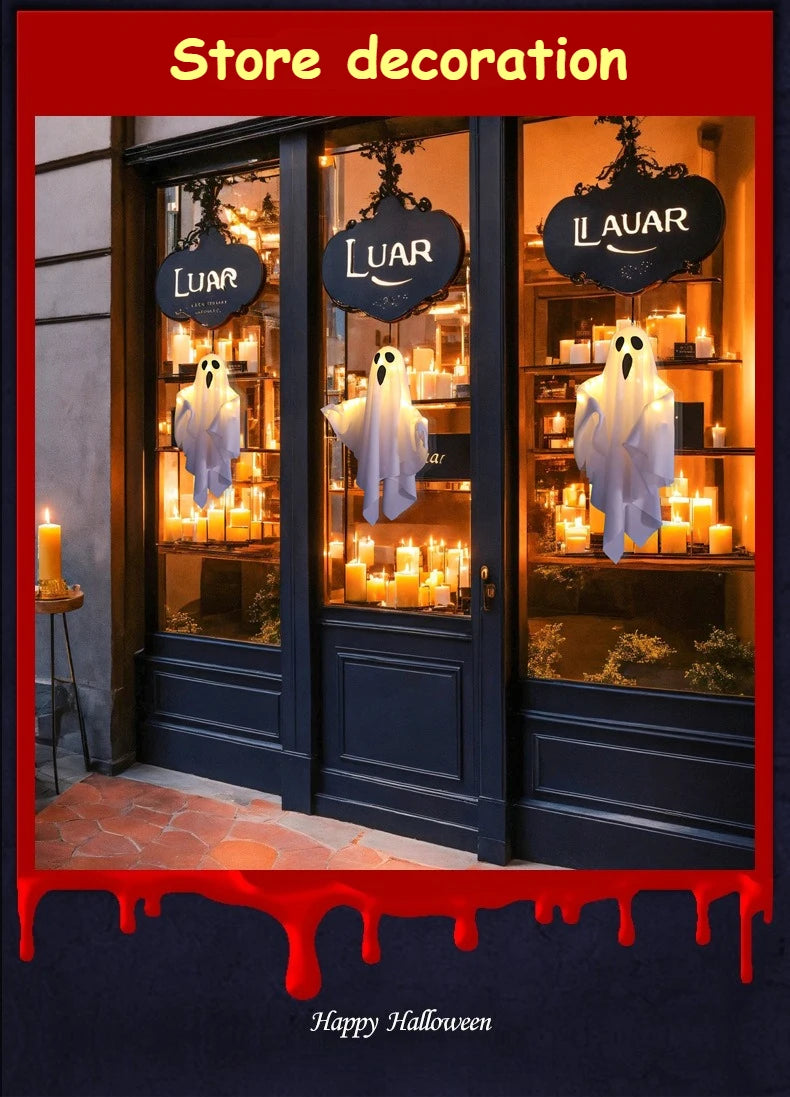 Świecący duch na HALLOWEEN