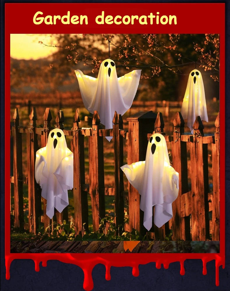 Świecący duch na HALLOWEEN