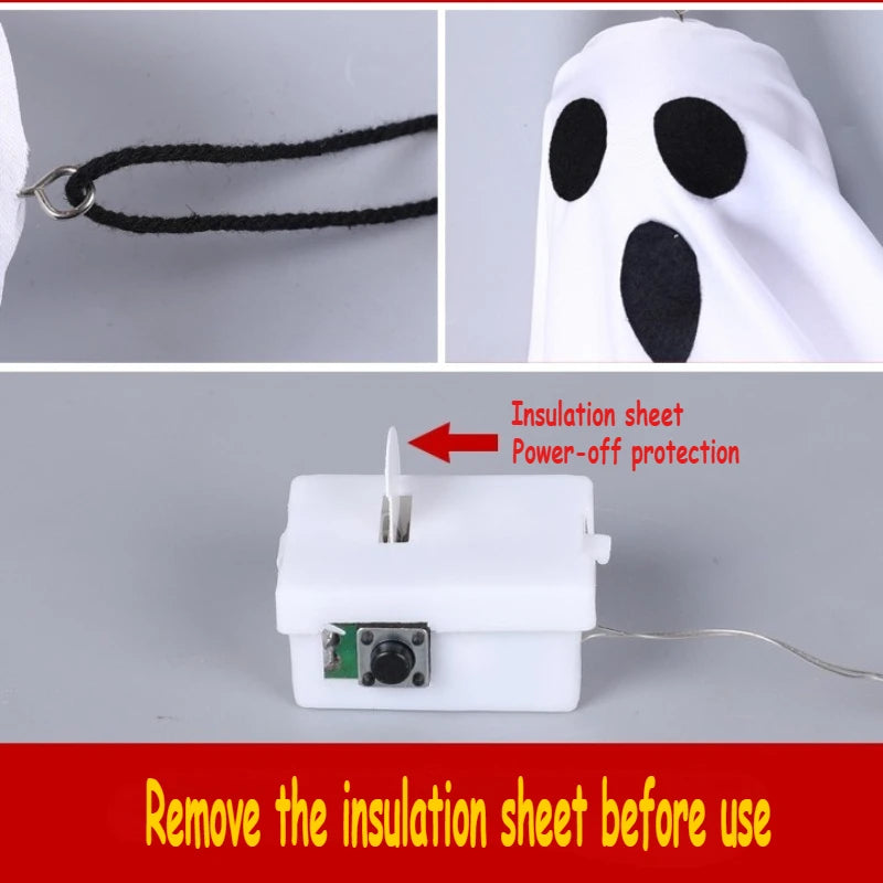 Świecący duch na HALLOWEEN