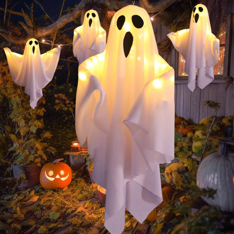 Świecący duch na HALLOWEEN