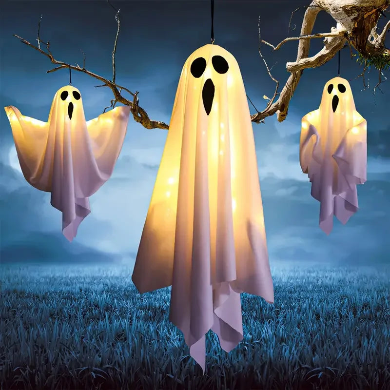 Świecący duch na HALLOWEEN
